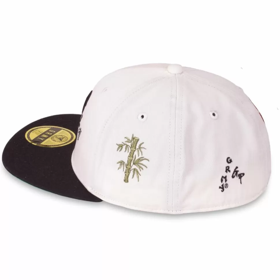 Head Wear*Grimey "Pasion Gamberra (Gp X Grmy)" Fitted Cap - White - Fall 22