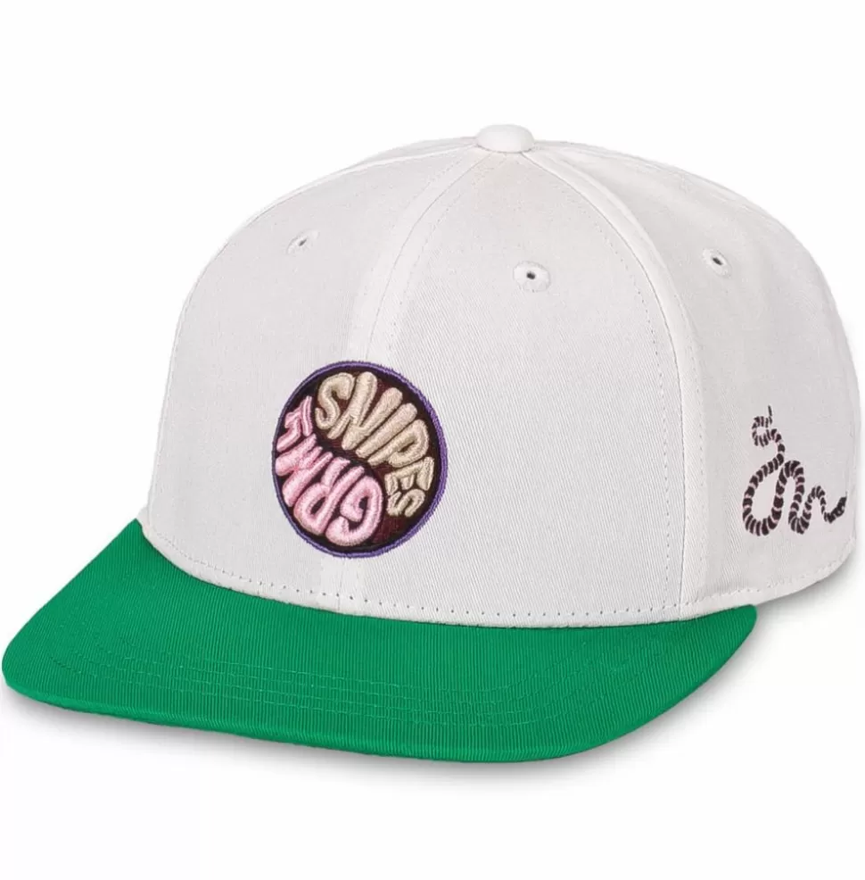 Head Wear*Grimey "Snipes X True Roots" Snapback - White - Fall 21