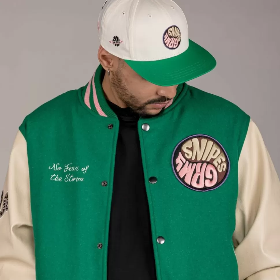 Head Wear*Grimey "Snipes X True Roots" Snapback - White - Fall 21