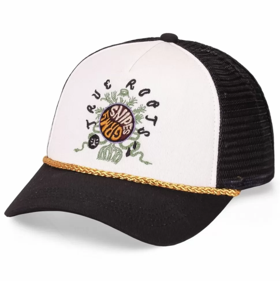 Head Wear*Grimey "Snipes X True Roots" Trucker Cap - Black - Fall 21