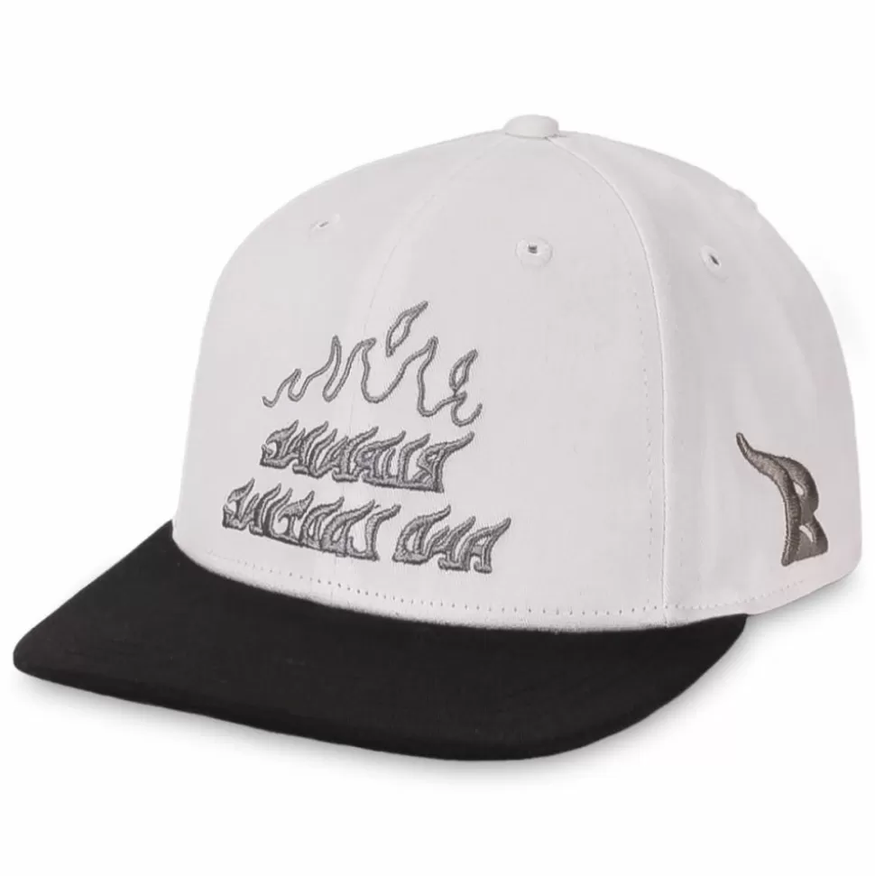 Head Wear*Grimey "Snow Fox" Bicolor Snapback Cap - Grey - Fall 22