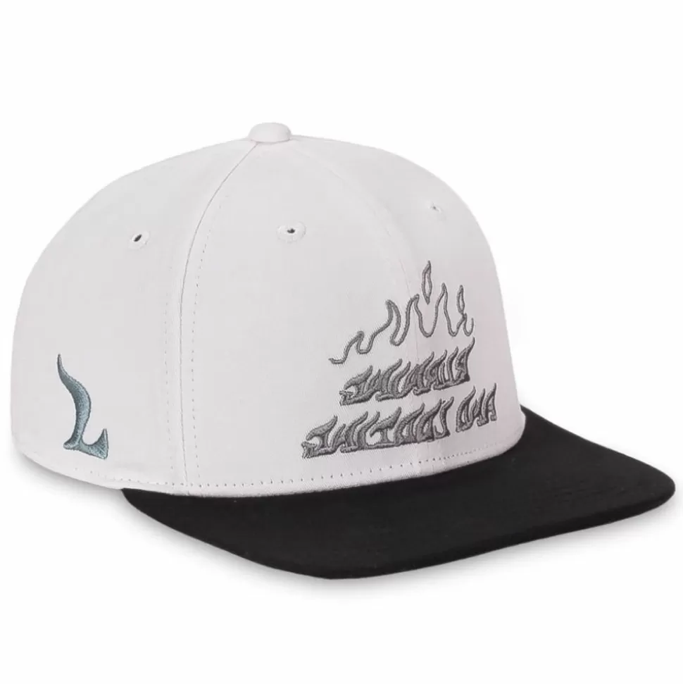 Head Wear*Grimey "Snow Fox" Bicolor Snapback Cap - Grey - Fall 22