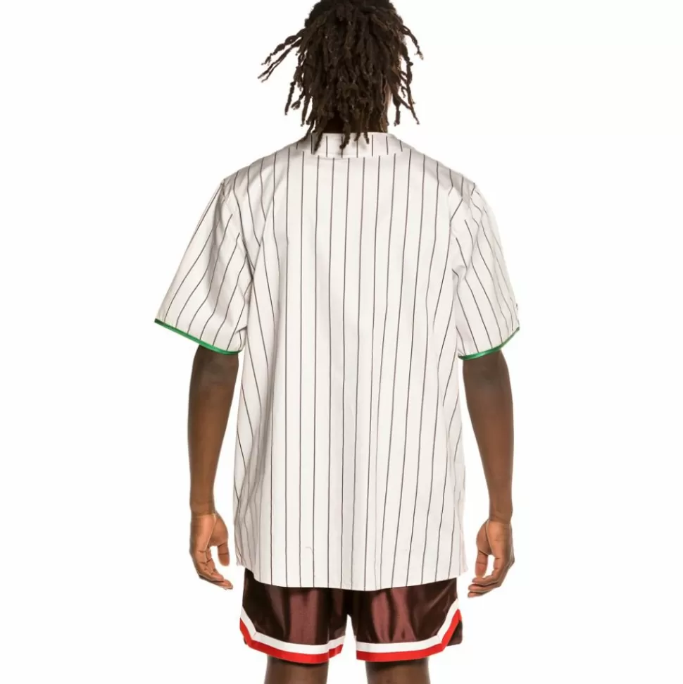 Shirts*Grimey "The Loot - El Botin" Baseball Jersey White - Spring 21
