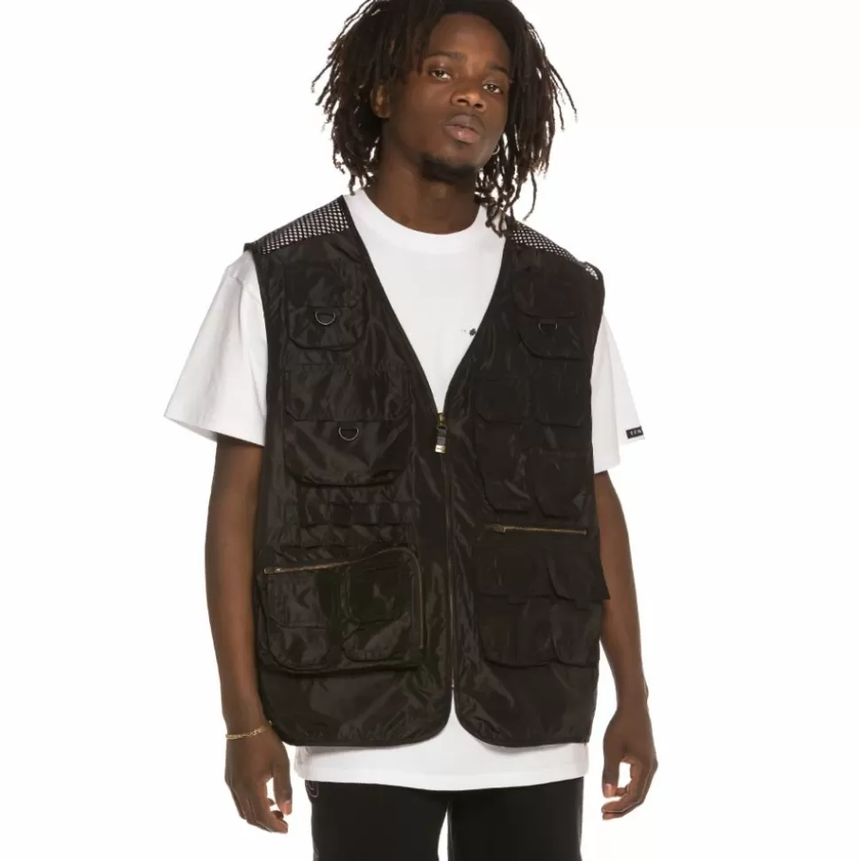 Jackets*Grimey Transsiberian Vest Ss19 Black