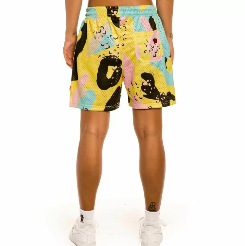 Pants & Leggins*Grimey "Trespass All Over Print" Girl Mesh Short - Camo - Summer 22
