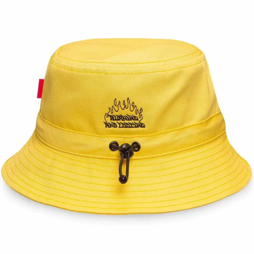 Head Wear*Grimey "Trespass" Bucket - Yellow - Summer 22