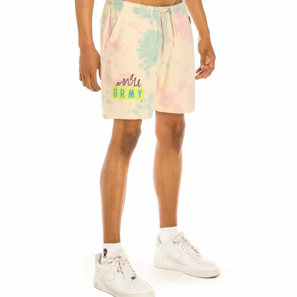 Shorts*Grimey "Trespass" Sweatshoorts - Tie & Dye - Spring 22