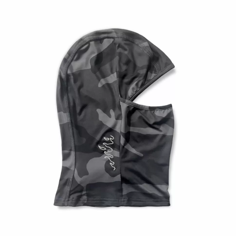 Misc*Grimey Tusker Temple All Over Print Balaclava - Black - Fw23