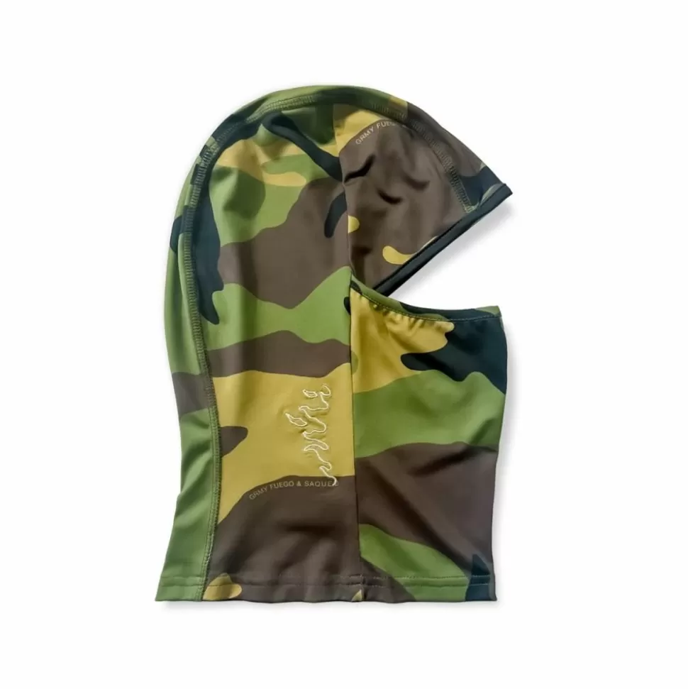 Misc*Grimey Tusker Temple All Over Print Balaclava - Camo - Fw23