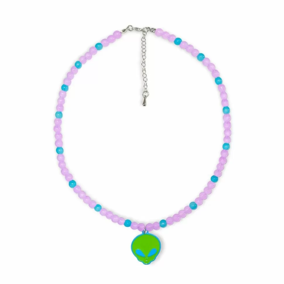 Misc*Grimey Ufollow Beads Necklace - Lilac - Spring 23