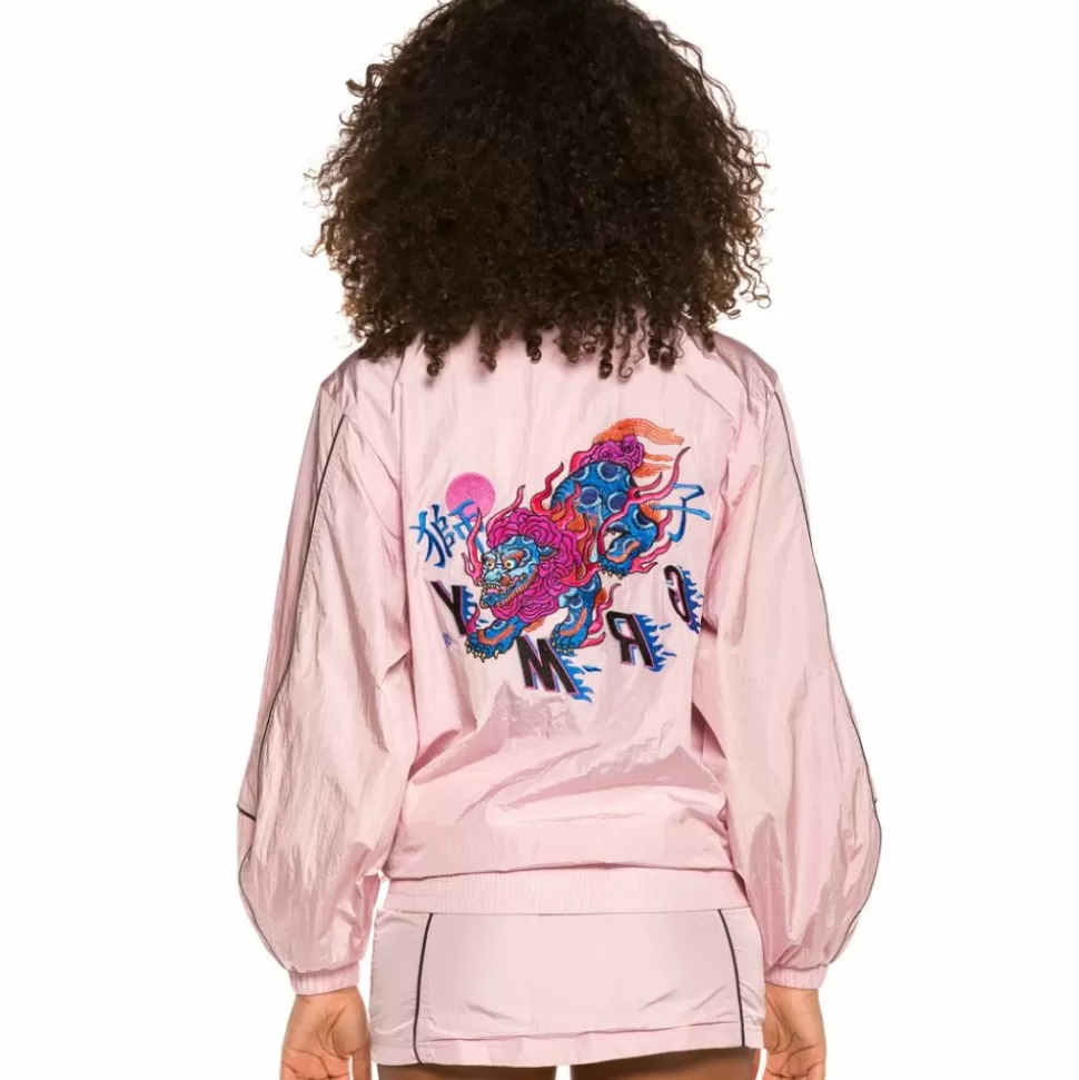 Sweatshirts*Grimey Urmah Dojo Girl Track Jacket Ss20 Pink