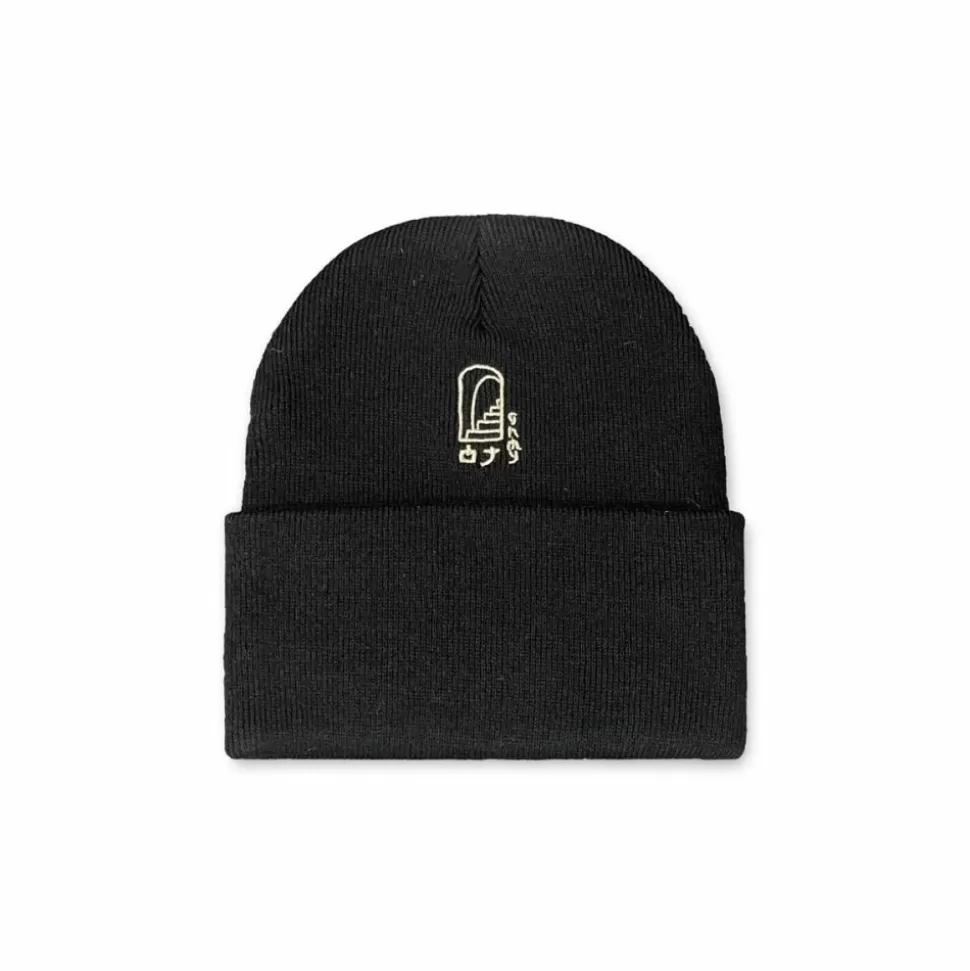 Head Wear*Grimey Vita Deorum (Grmy X Oj) Beanie - Black - Fw23