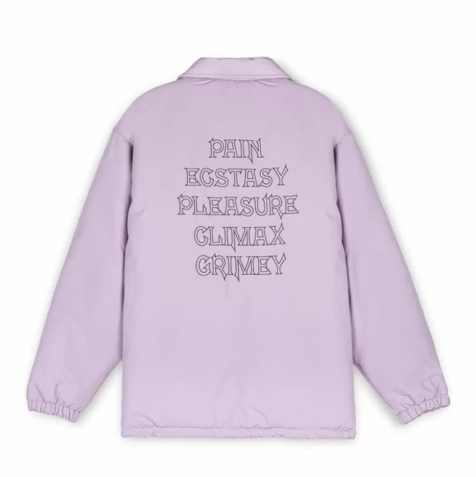 Jackets*Grimey "Westbound" Heavy Coach Jacket - Lavender - Fall 22