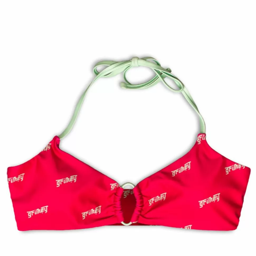 Swimwear*Grimey Yanga Bikini Top Ss20 Red