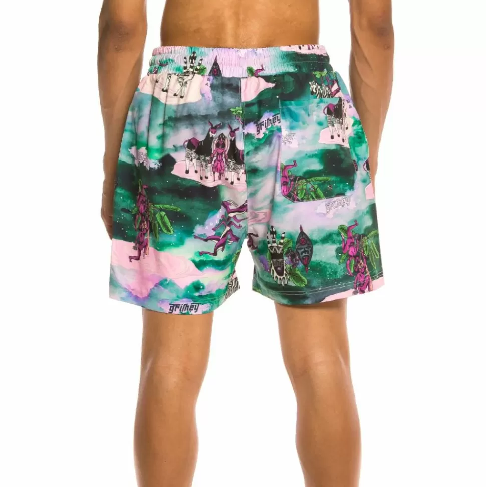 Swimwear*Grimey Yanga Ss20 Swimming Shorts Multicolor