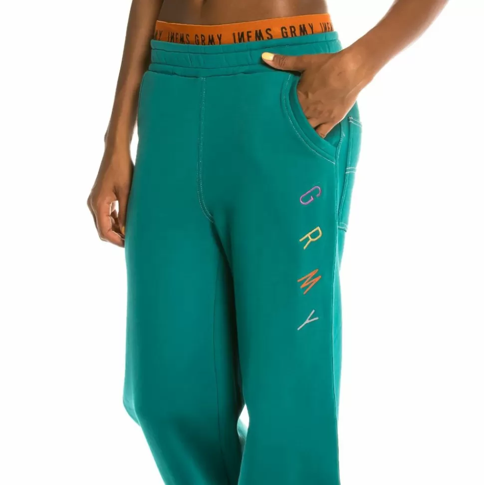 Women Outfits*Grimey Pack Crop Top + Track Pants Nite Marauder Fw20 Green/Brick