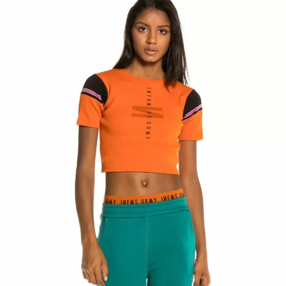 Women Outfits*Grimey Pack Crop Top + Track Pants Nite Marauder Fw20 Green/Brick