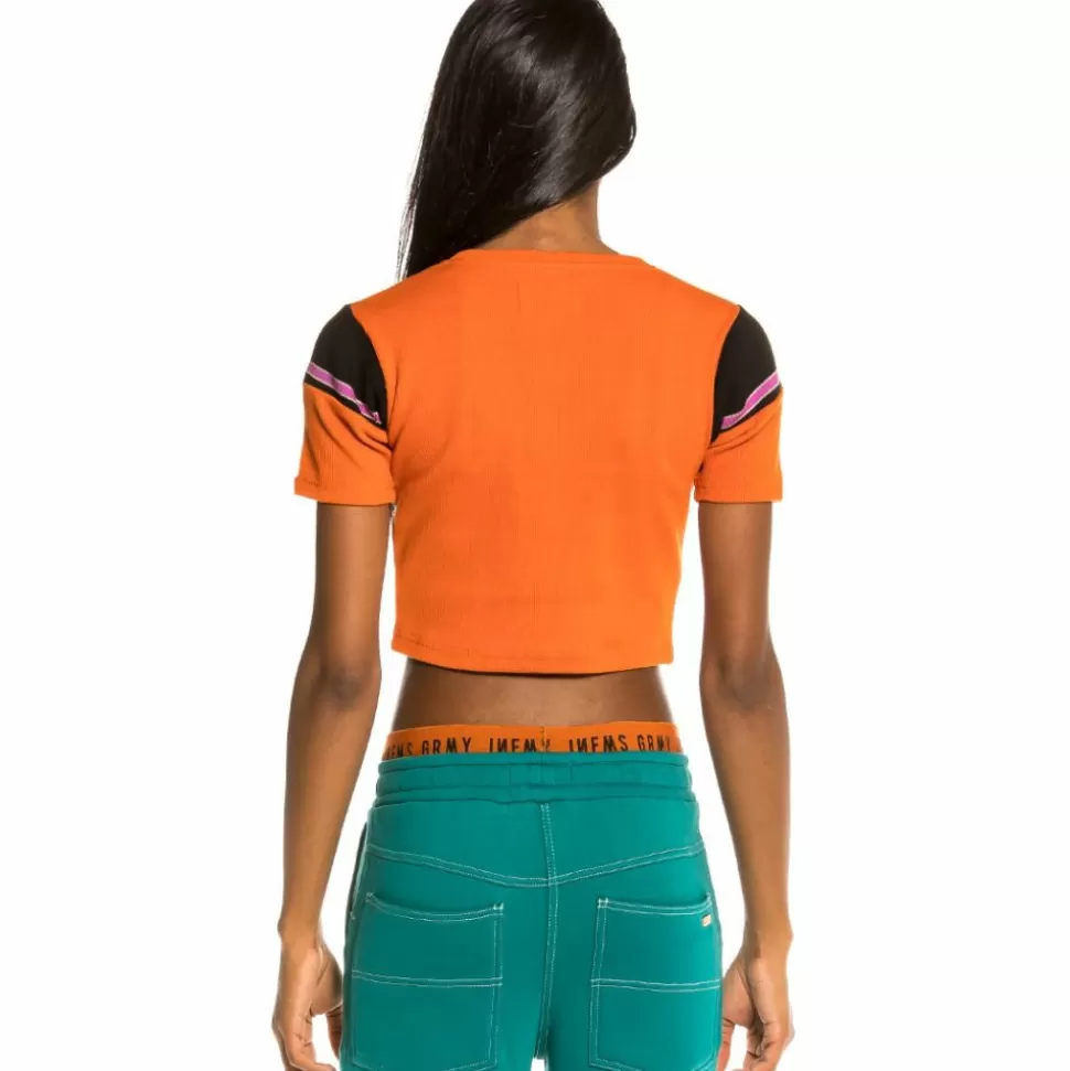 Women Outfits*Grimey Pack Crop Top + Track Pants Nite Marauder Fw20 Green/Brick