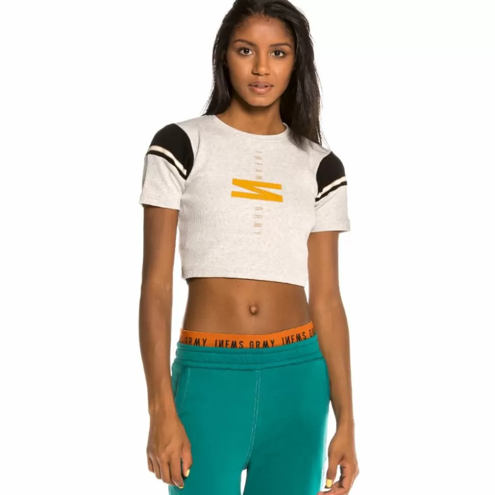 Women Outfits*Grimey Pack Crop Top + Track Pants Nite Marauder Fw20 Green/Grey