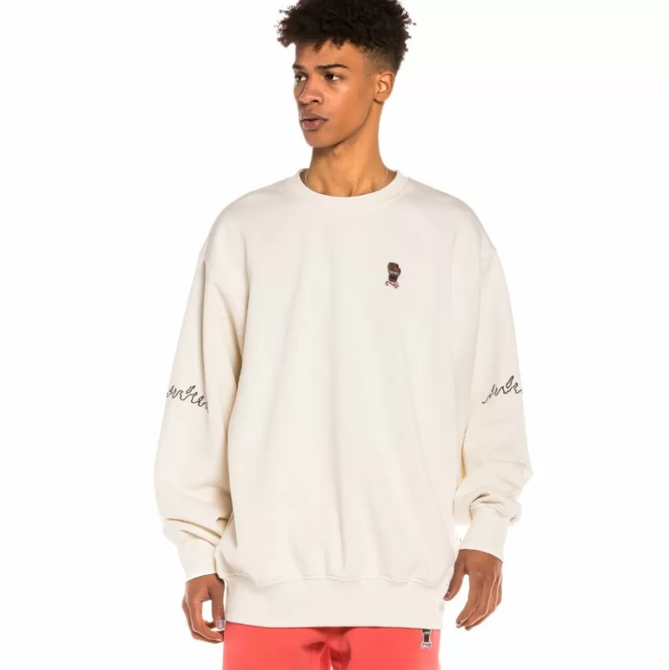 Outfits*Grimey Pack Pant + Crewneck "Day Dreamer" - Coral/White - Spring 22