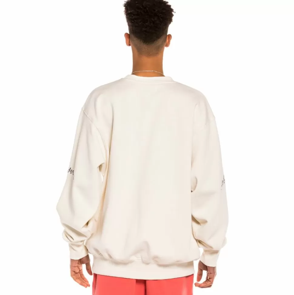 Outfits*Grimey Pack Pant + Crewneck "Day Dreamer" - Coral/White - Spring 22
