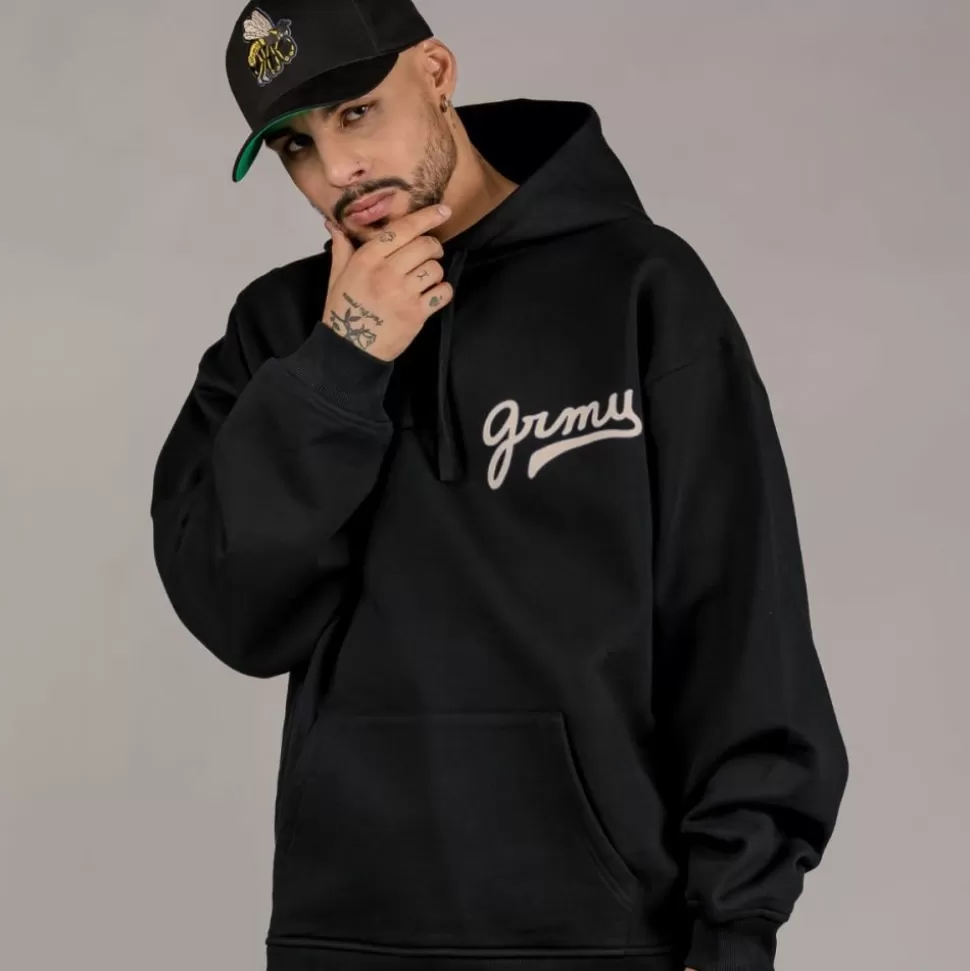 Outfits*Grimey Pack Pant + Hoodie "Hive" Heavyweight - Black/Orange - Fall 22