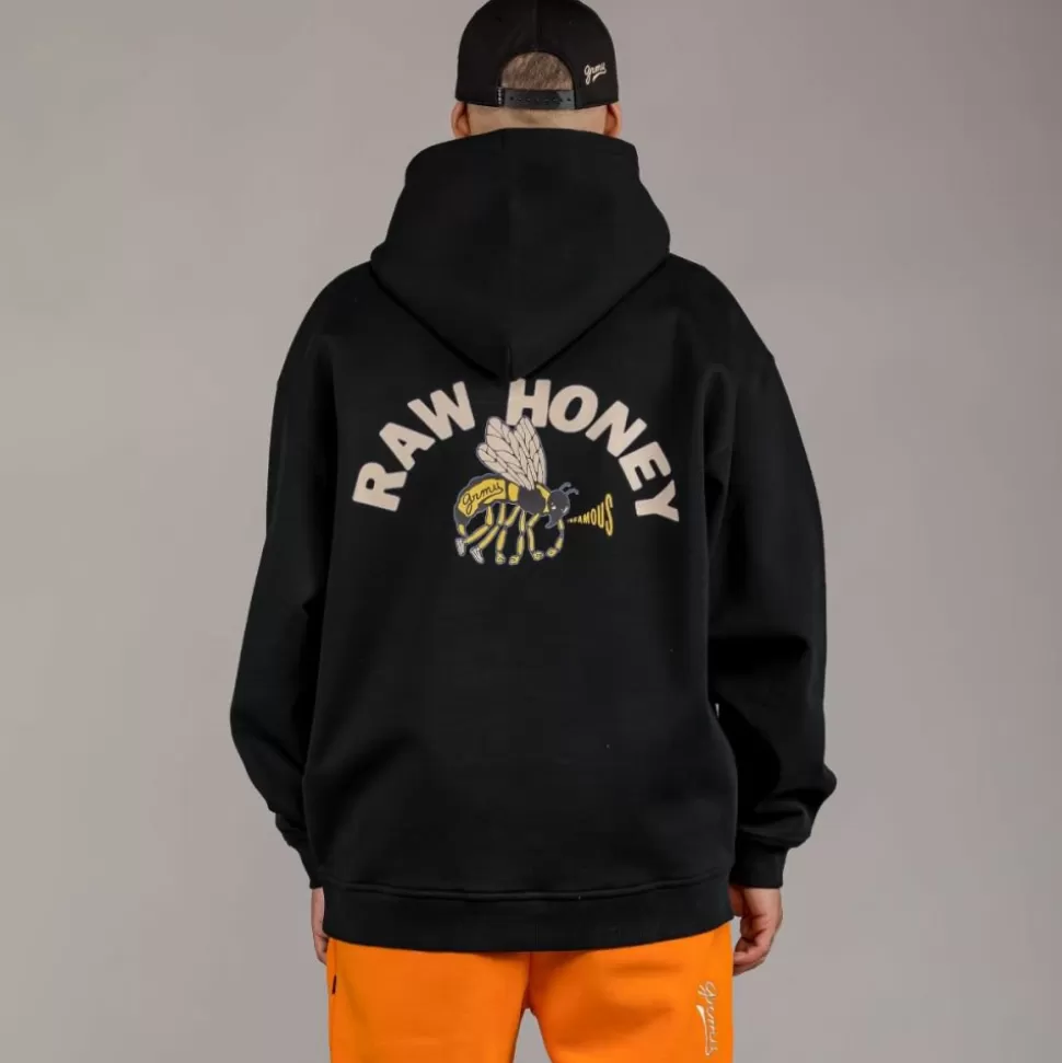 Outfits*Grimey Pack Pant + Hoodie "Hive" Heavyweight - Black/Orange - Fall 22