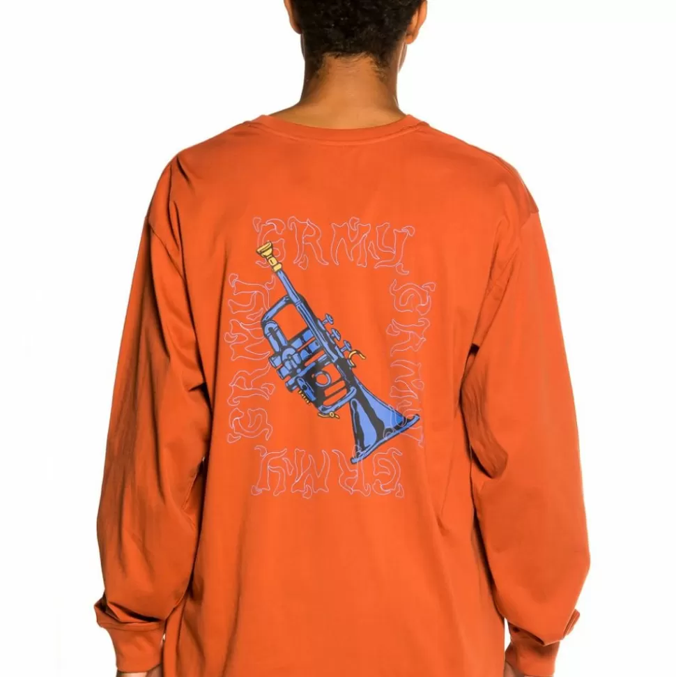 Outfits*Grimey Pack Pant + Ls Tee "Jazz Thing" - Ochre - Fall 21