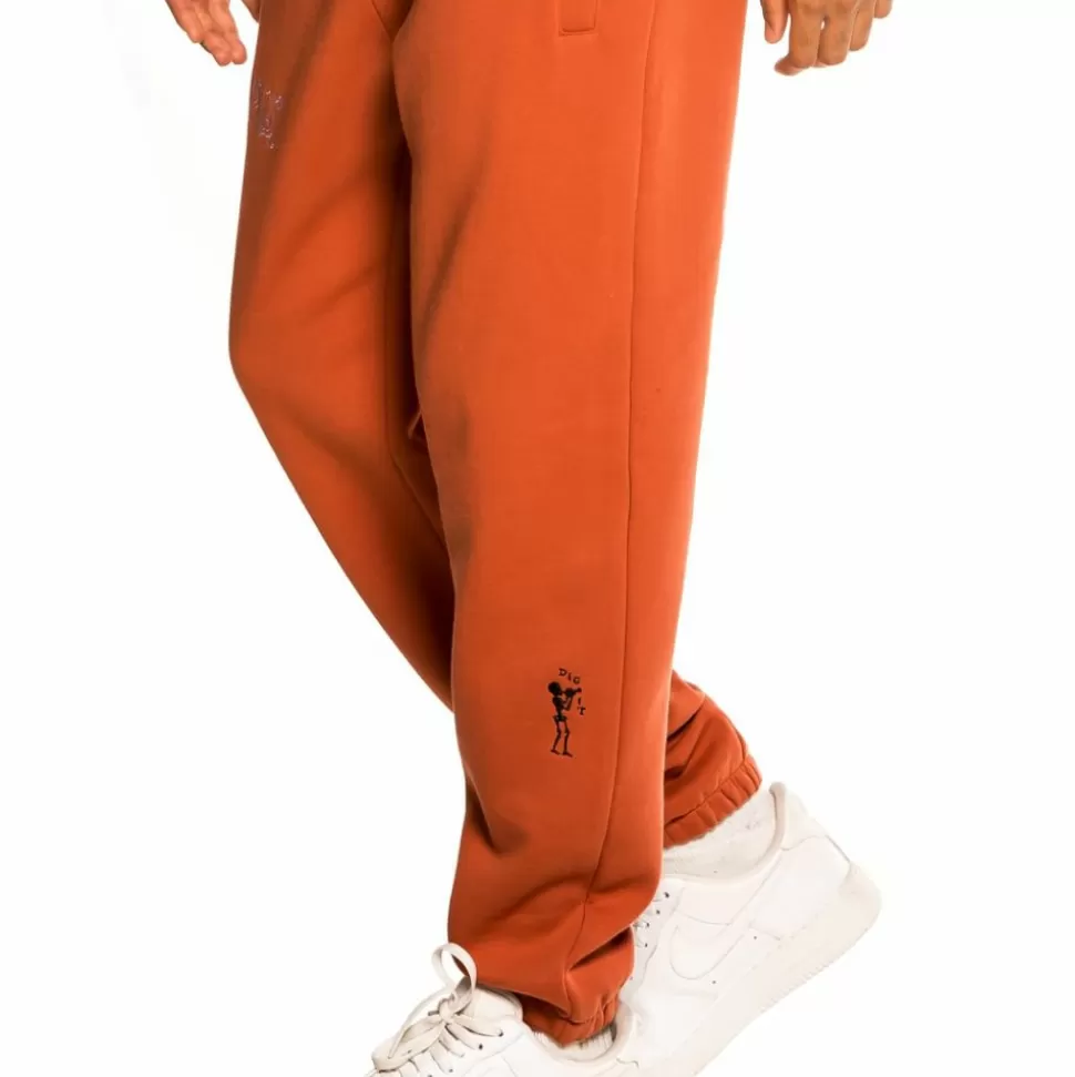 Women Outfits*Grimey Pack Pant + Ls Tee "Jazz Thing" - Ochre/Cream - Fall 21