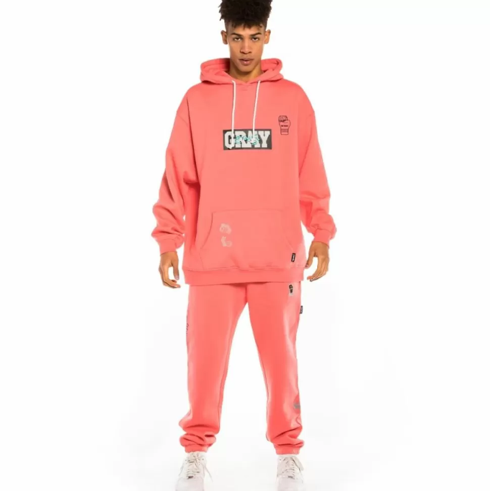 Outfits*Grimey Pack Pant + Tee "Day Dreamer" - Coral - Spring 22