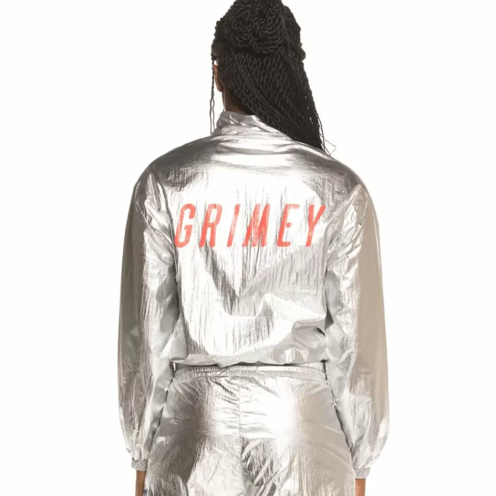 Women Outfits*Grimey Pack Pant + Track Jacket Planet Noire Girl Fw19 Silver