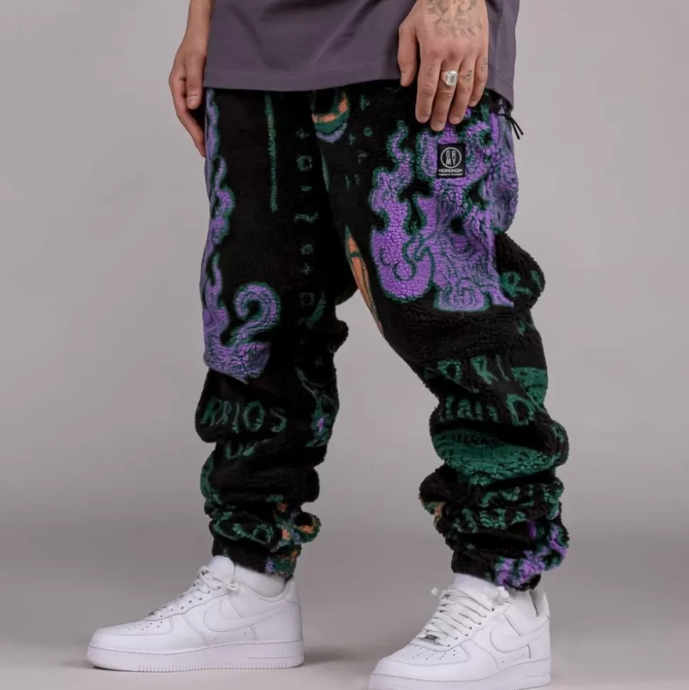 Outfits*Grimey Pack Sherpa Pant + Tee Lost Boys - Black/Anthracite- Winter 22
