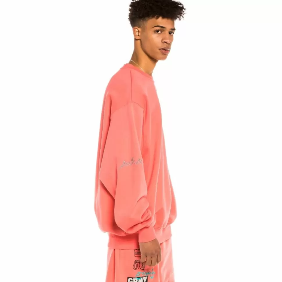 Outfits*Grimey Pack Short + Crewneck "Day Dreamer" - Coral - Spring 22
