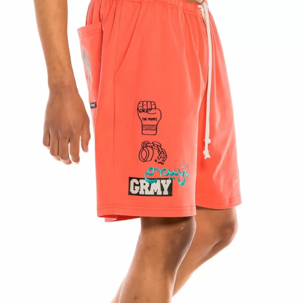 Outfits*Grimey Pack Short + Crewneck "Day Dreamer" - Coral - Spring 22