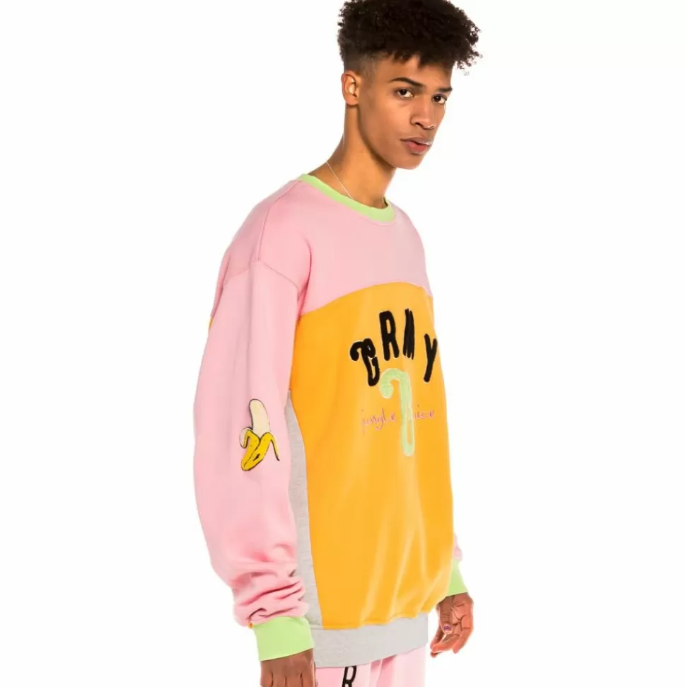 Outfits*Grimey Pack Short + Crewneck "Jungle Punch" - Pink - Spring 22