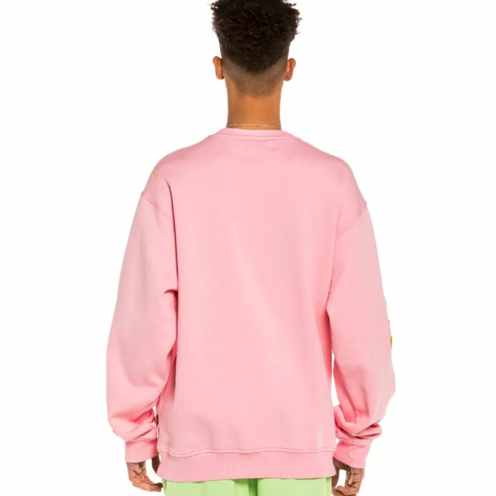 Outfits*Grimey Pack Short + Crewneck "Jungle Punch" - Pink/Green - Spring 22