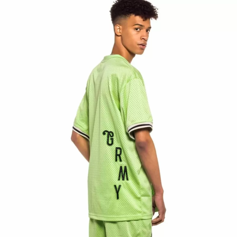 Outfits*Grimey Pack Short + Mesh Tee "Jungle Punch" - Green - Spring 22
