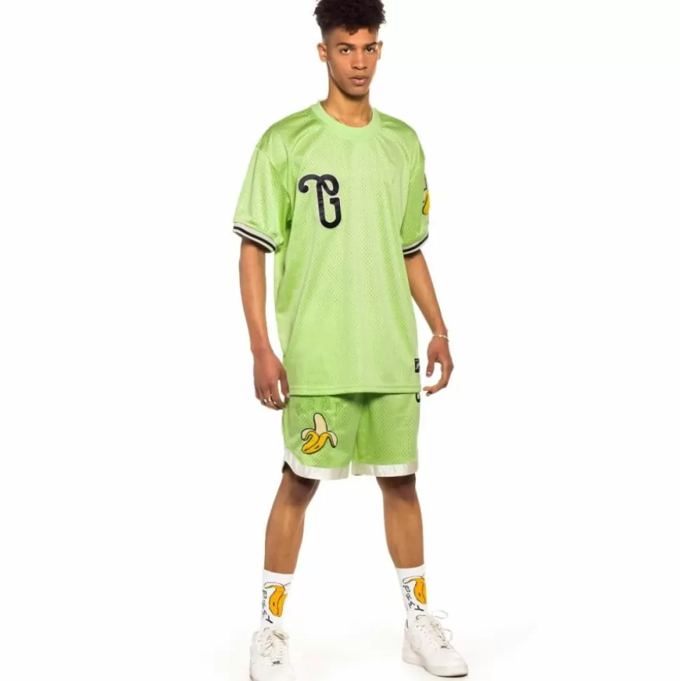 Outfits*Grimey Pack Short + Mesh Tee "Jungle Punch" - Green - Spring 22
