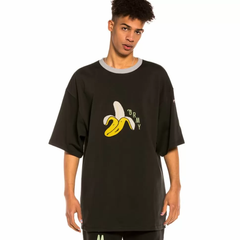 Outfits*Grimey Pack Short + Tee "Jungle Punch" - Black - Spring 22