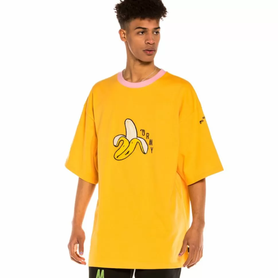 Outfits*Grimey Pack Short + Tee "Jungle Punch" - Black/Yellow - Spring 22