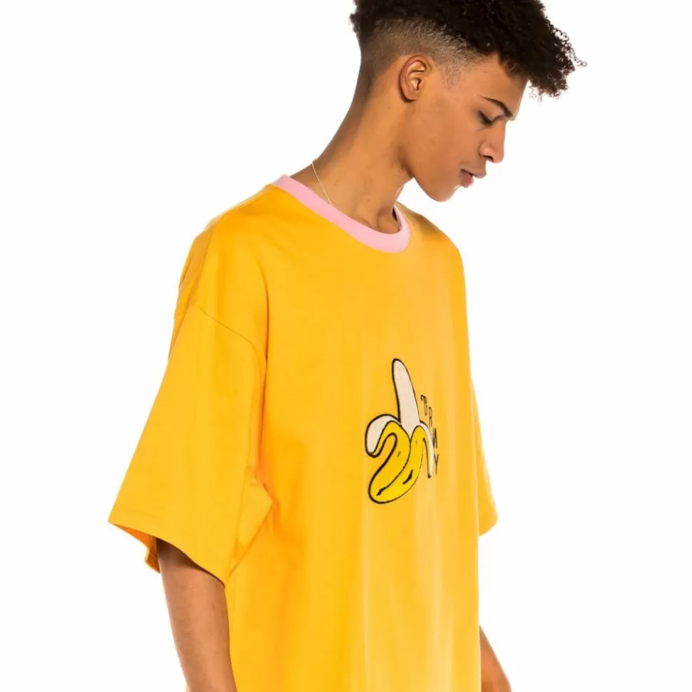 Outfits*Grimey Pack Short + Tee "Jungle Punch" - Black/Yellow - Spring 22
