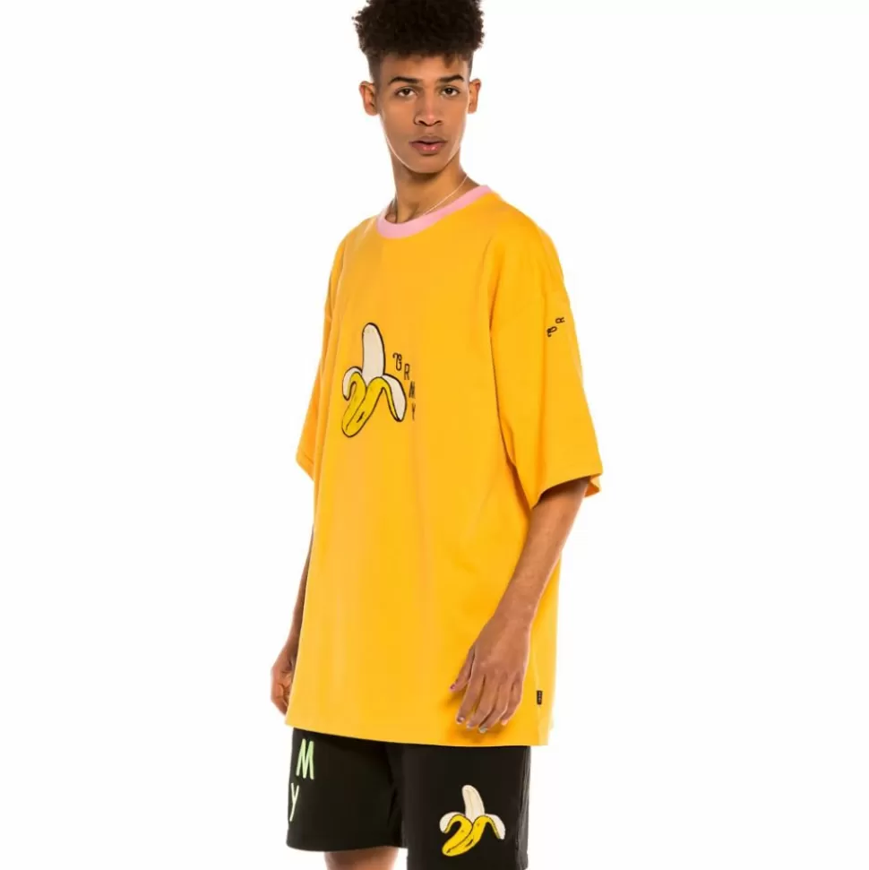 Outfits*Grimey Pack Short + Tee "Jungle Punch" - Black/Yellow - Spring 22
