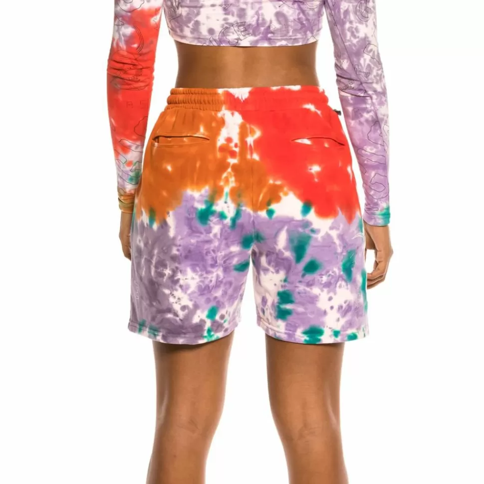 Women Outfits*Grimey Pack Sweatshort + Top "Liveution" - Tie Dye - Spring 21