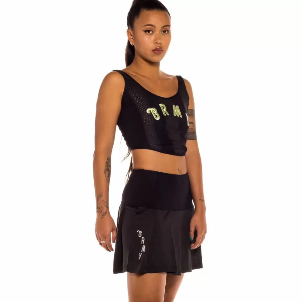 Women Outfits*Grimey Pack Top + Falda " Jungle Punch" - Black Girl - Spring 22