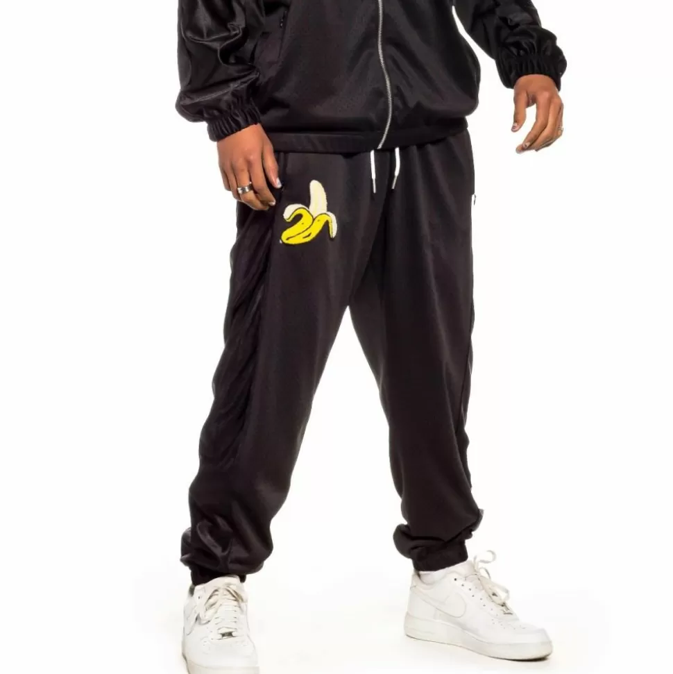 Outfits*Grimey Pack Track Pant + Track Jacket "Jungle Punch" - Black - Spring 22