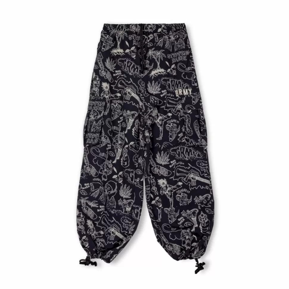 Recycled*Grimey Pantalon Chandal Chica The Toughest - Black - Spring 23