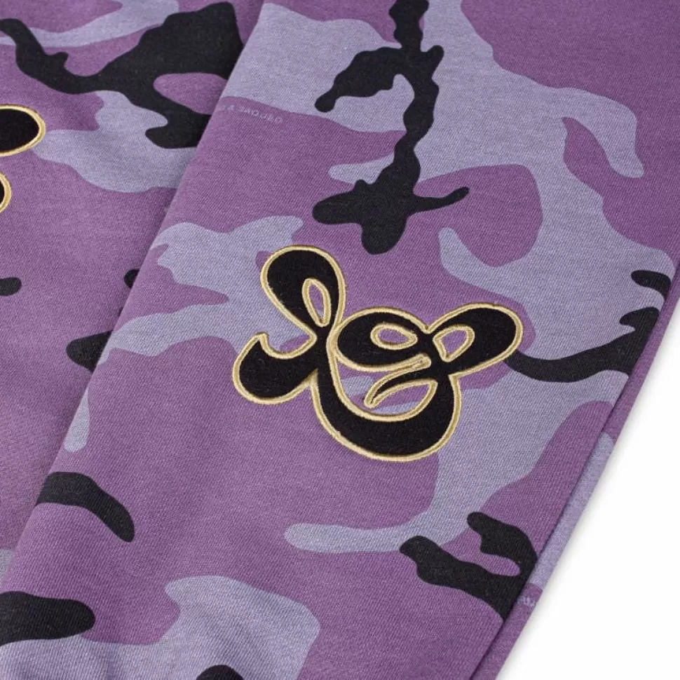 Pants*Grimey Pantalon Chandal All Over Print Tusker Temple - Purple - Fw23