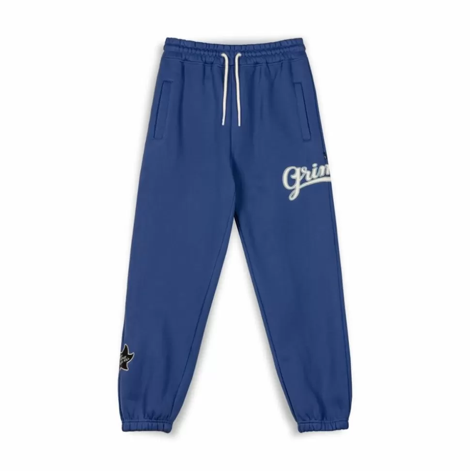 Pants*Grimey Pantalon Chandal Madrid Heavyweight - Navy - Fw23