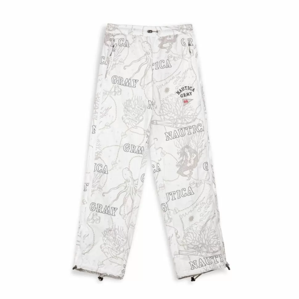 Ss24*Grimey Pantalon Chandal Mighty Harmonist Nautica X Grmy - White - Ss24