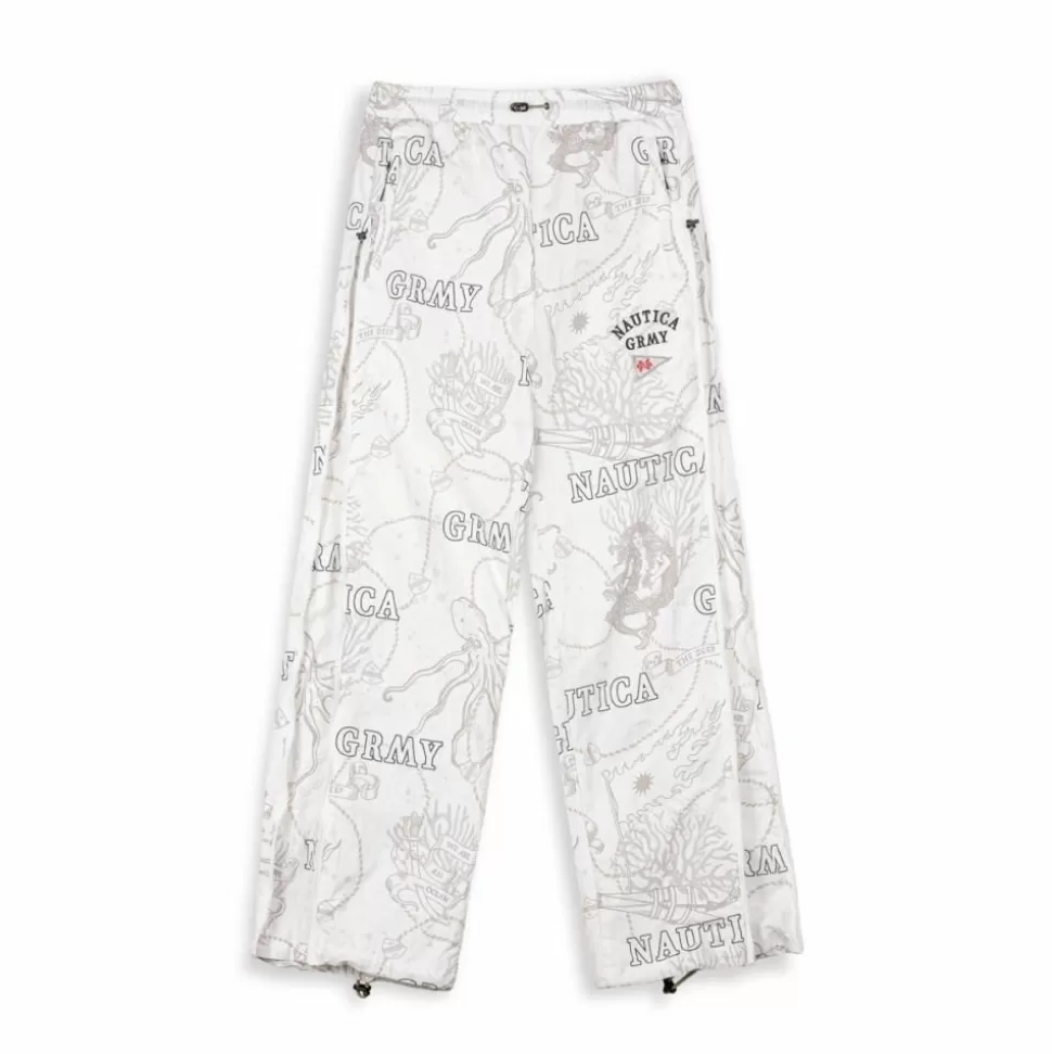 Ss24*Grimey Pantalon Chandal Mighty Harmonist Nautica X Grmy - White - Ss24